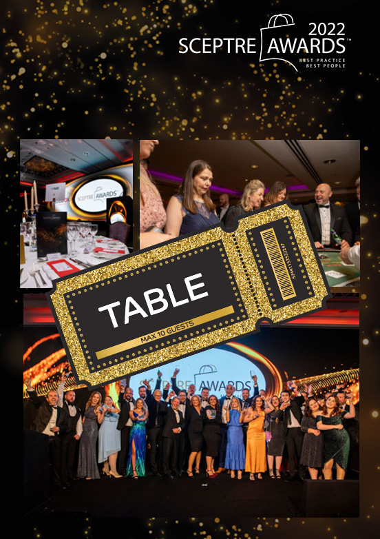 Sceptre Awards - Table (max 10 guests)